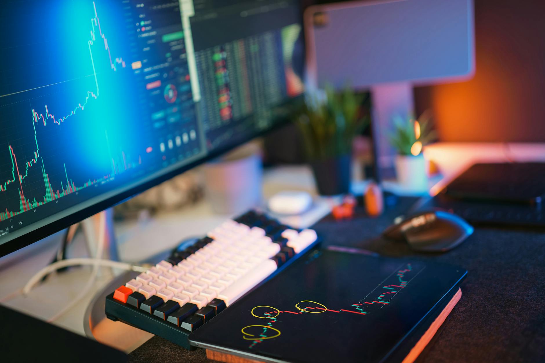 dynamic workspace for cryptocurrency analysis