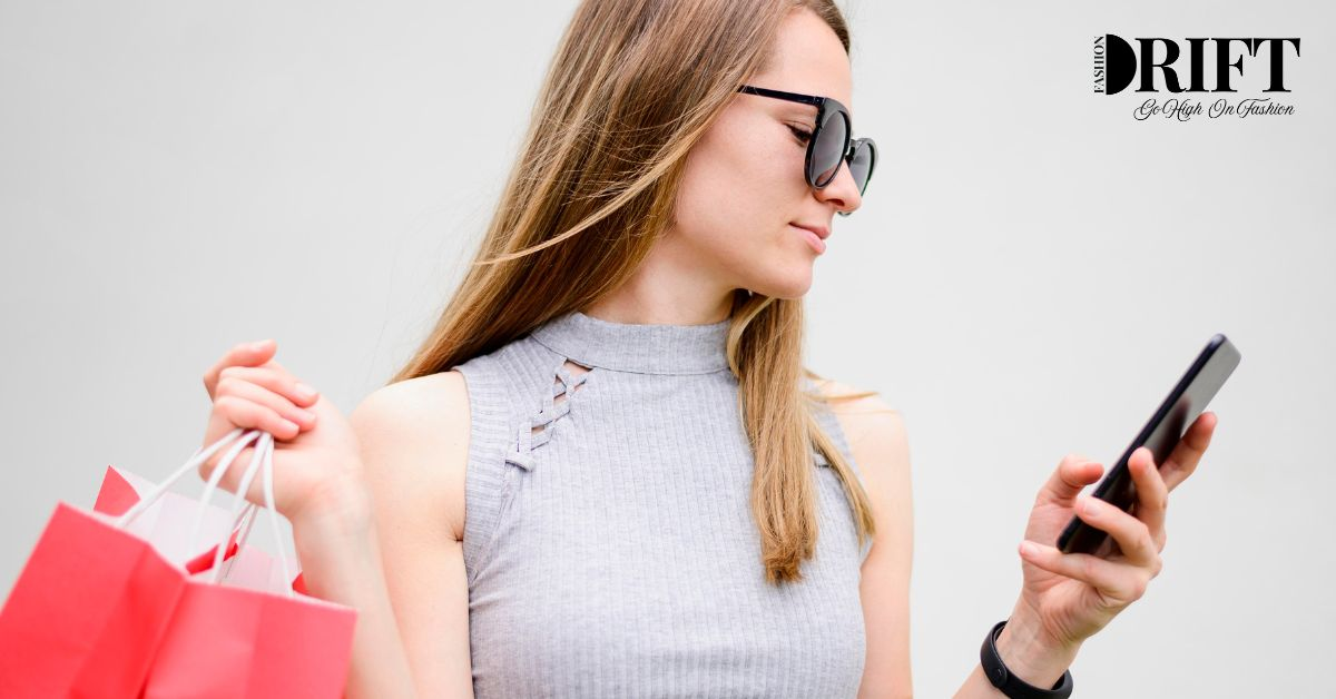 Online fashion shopping showing clothing, shoes, accessories, and lifestyle products on a digital platform