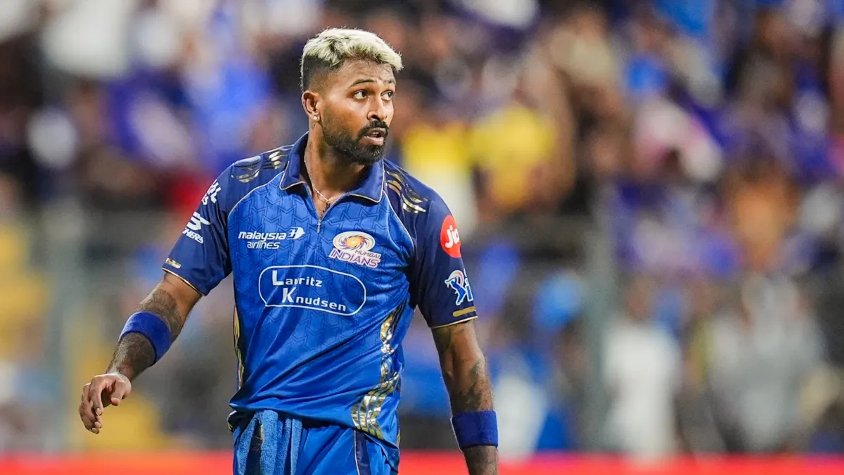 Hardik Pandya Mumbai Indians 2026 captain, Indian all-rounder playing for Mumbai Indians in the IPL, cricket action, batting, bowling, team leadership, match performance, IPL 2026 season, Mumbai Indians cricket team, Hardik Pandya profile, Mumbai Indians squad, Indian Premier League, cricket fans, professional cricket match, Hardik Pandya jersey, Mumbai Indians stadium action, IPL team strategy, player performance, cricket tournament, Mumbai Indians 2026 season, Hardik Pandya leadership and career highlights.