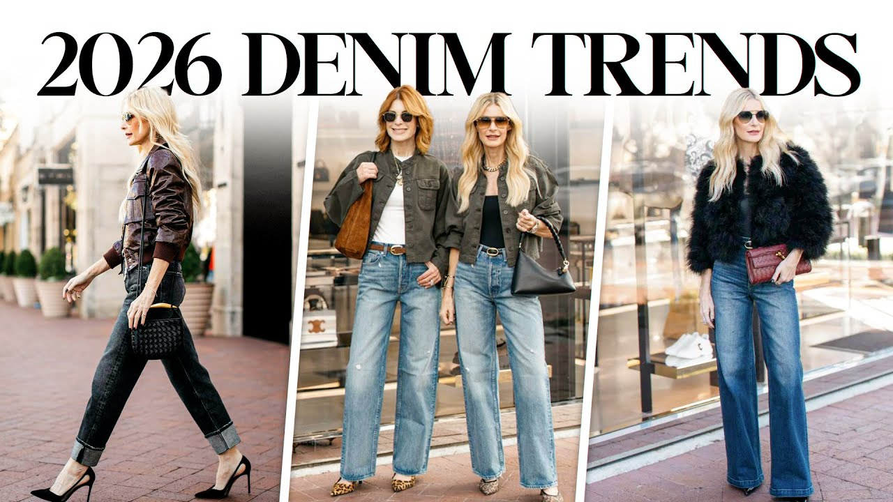 How to Style Jeans in 2026: The Latest Denim Fashion Trends